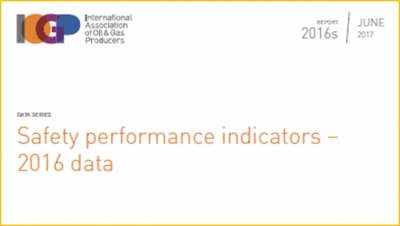 Publicado Relatório do IOGP sobre Performance de Segurança na Área de Ó&amp;G com Dados de 2016