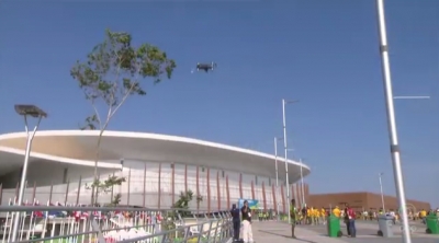 Acidente com C&acirc;mera Suspensa no Parque Ol&iacute;mpico