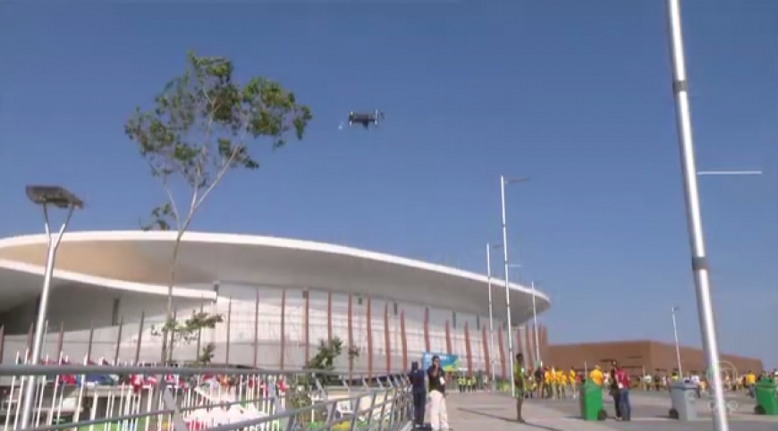 Acidente com C&acirc;mera Suspensa no Parque Ol&iacute;mpico