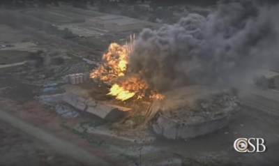 Explos&atilde;o na West Fertilizer Company 