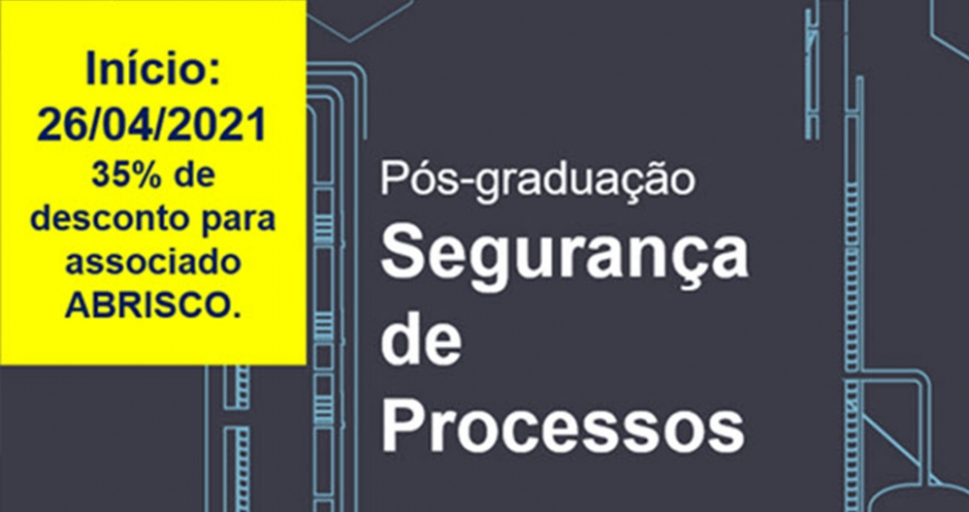 P&oacute;s-gradua&ccedil;&atilde;o Seguran&ccedil;a de processos